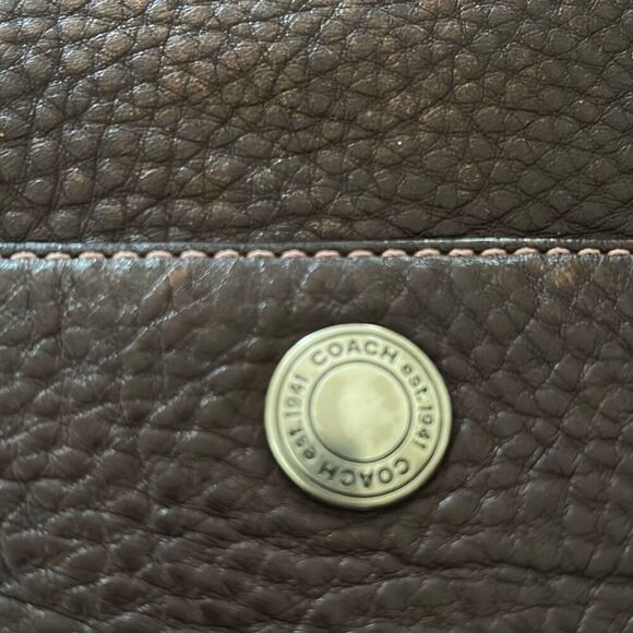 Coach Vintage leather tassel bag. - Picture 2 of 10